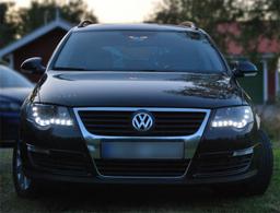 Devil Eyes Black Passat 3C