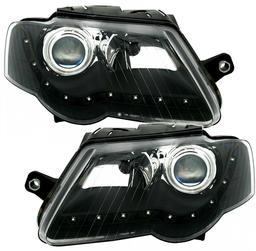 Devil Eyes sort VW Passat 3C