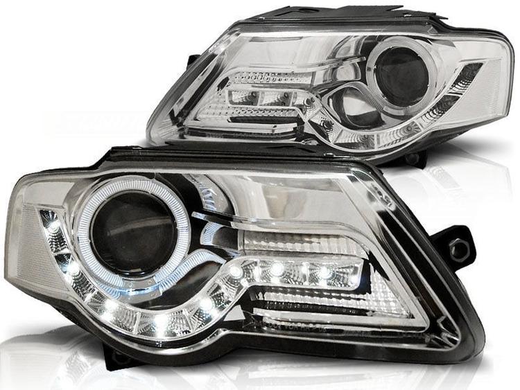 LED Devil Eyes Krom VW Passat 3C