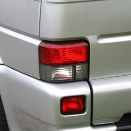 Baklampor Klarglas Röd VW T4