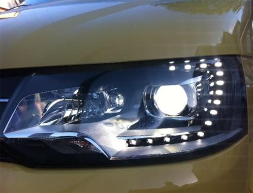 Devil Eyes lyskastere Transporter T5 09-