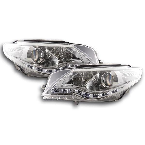 LED lyskastere kromedeVW Passat CC