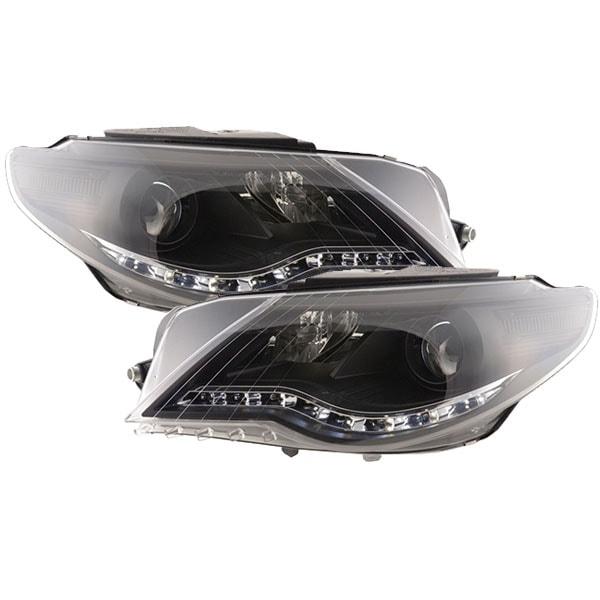 LED lyskastere sorte VW Passat CC