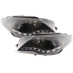 LED lyskastere sorte VW Passat CC