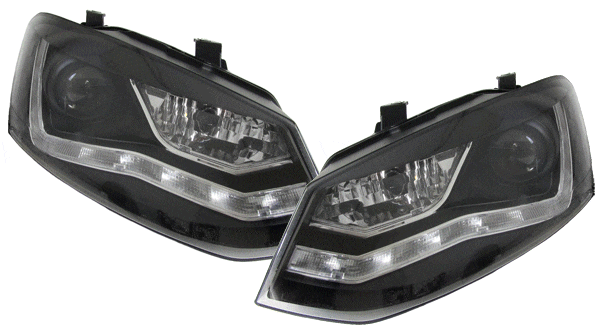 Devil Eyes Musta Vw Polo