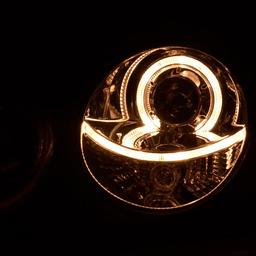 Ajovalot Mustat angeleyes VW Polo