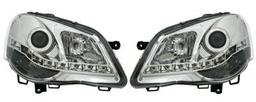 DRL lyskastere krom VW Polo 9N