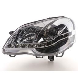 DRL lyskastere krom VW Polo 9N
