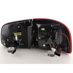 LED Baklampor svart tonade VW Touareg