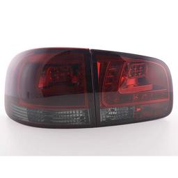 LED Baklampor röd svarta VW Touareg