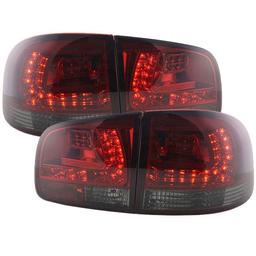 LED Baklampor röd svarta VW Touareg