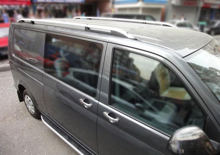 Roofrails in aluminium