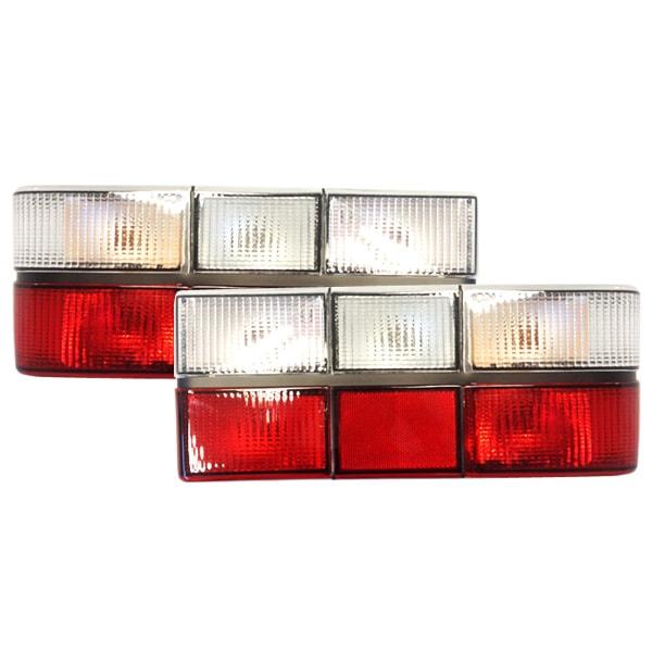 Baklampe Hvit øvre rad Volvo 240
