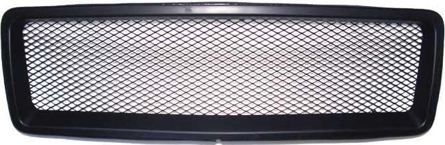 Svart Grill Med Svart Nät som passar Volvo