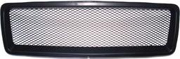Svart Grill Med Svart Nät som passar Volvo