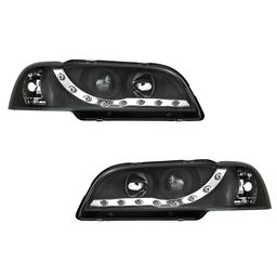 Devil Eyes Svarta som passar Volvo S/40 Fas 1