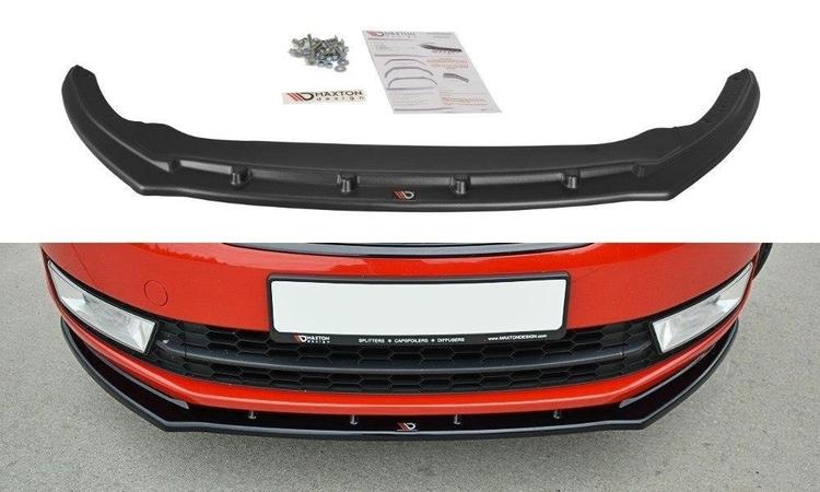 Blanksvart cupspoiler Skoda Rapid