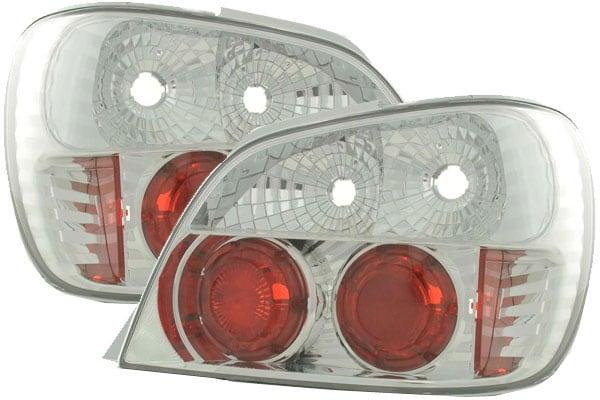 Baglygter i forkromet ´lexus´ udførelse