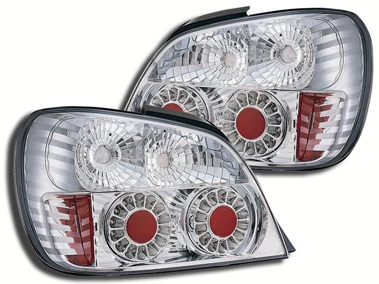 Baglygter krom i LED