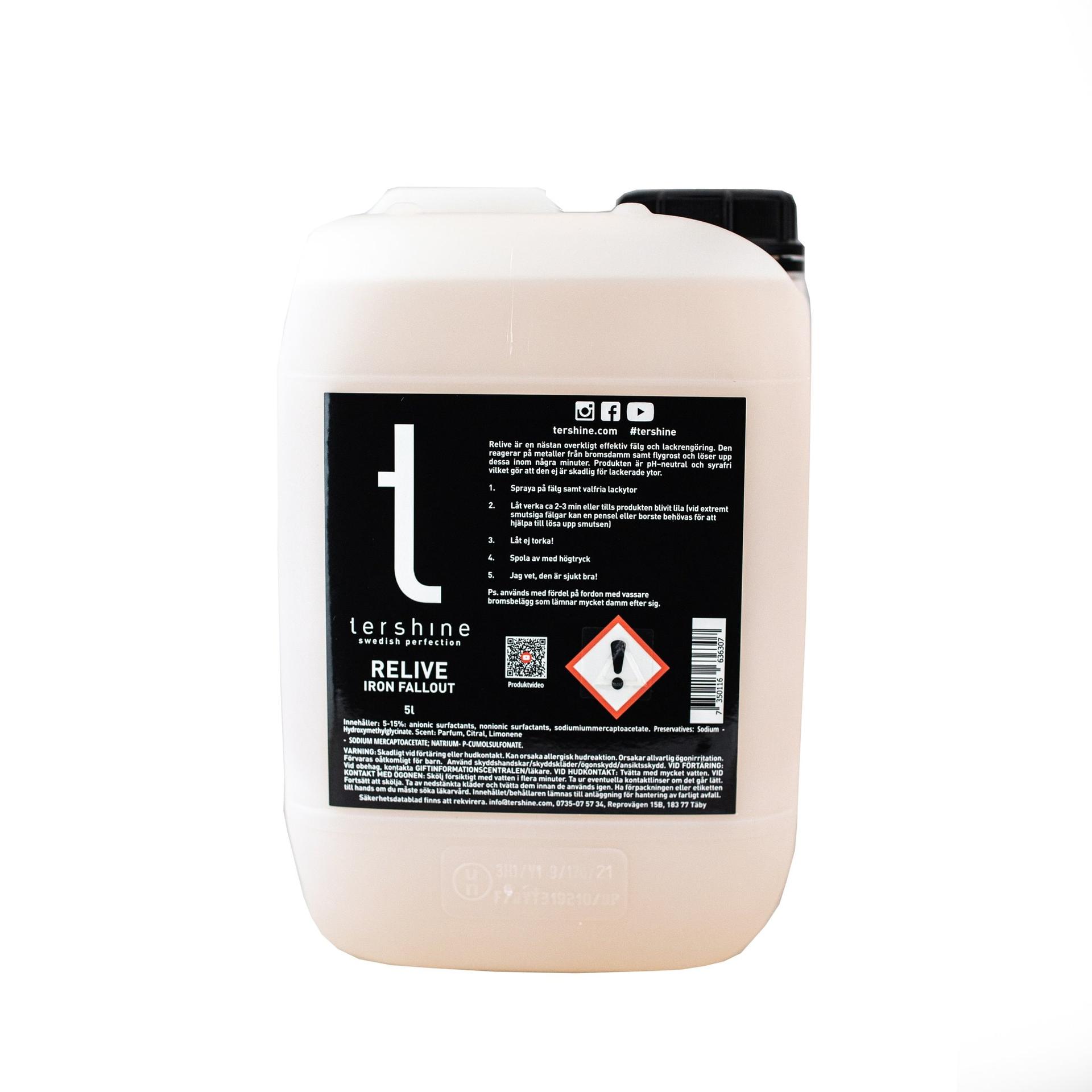 Tershine Relive Wheel Cleaner / Iron Fallout