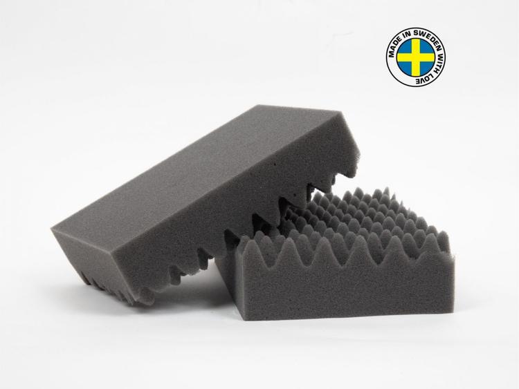 Pure:est tvättsvamp våfflad 2-Pack