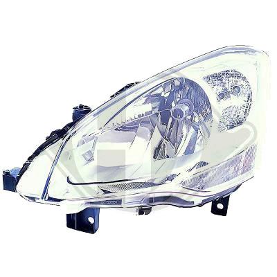 Lyskastere Venstre Citroen Berlingo