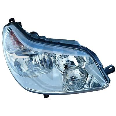 Ajovalot oikea Citroen C5