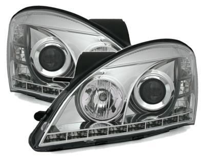 LED Lyskastere Krom Kia Ceed