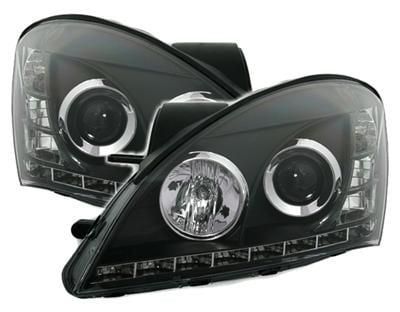 Black LED Headlights KIA