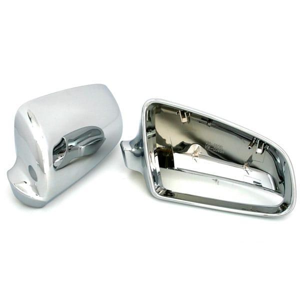 Chrome side mirror covers Audi