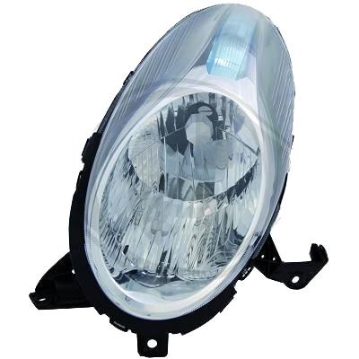 Lyskastere venstre Nissan Micra