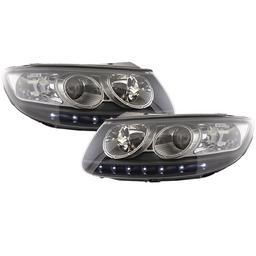 LED Lyskastere sorte Hyundai Santa Fe