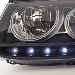 LED Lyskastere sorte Hyundai Santa Fe