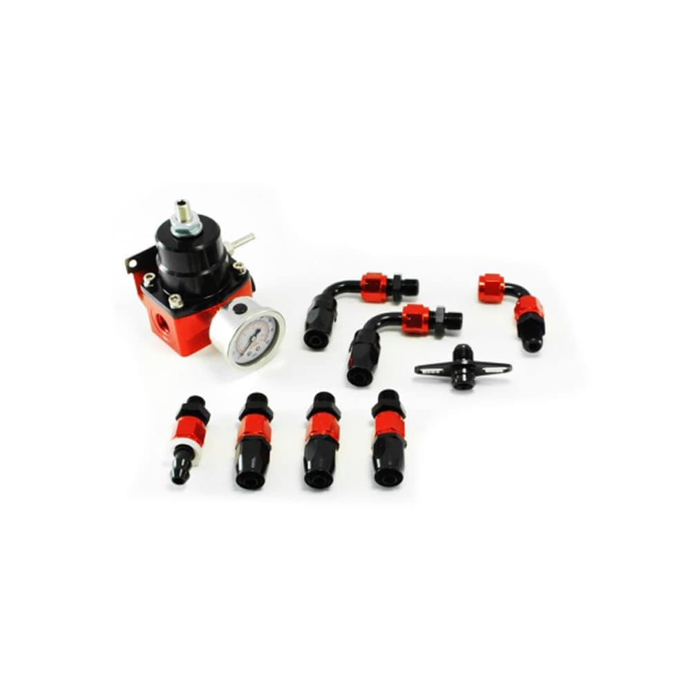 Svart / Röd Bränsletrycksregulator Aerostyle