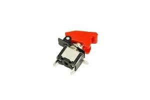 Vippströmbrytare med säkerhetslock