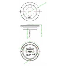 Led takalamput Backljus / Sumuvalot 10-30V
