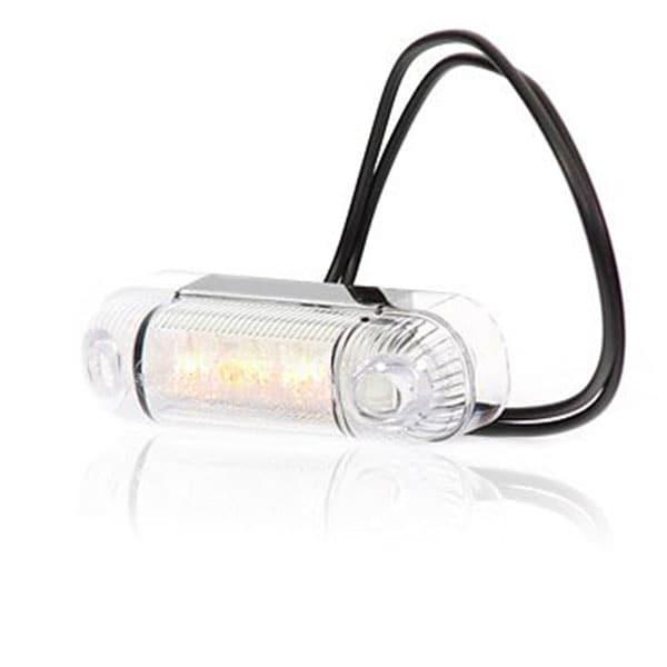 LED Sidomarkeringsljus orange 12-24V
