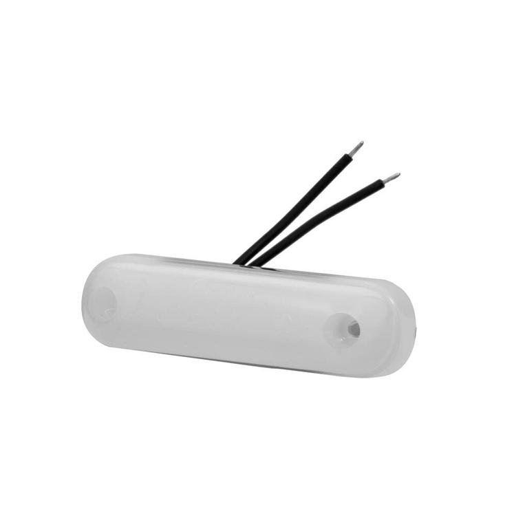 Strands Neon 3 LED Röd/Vitt glas