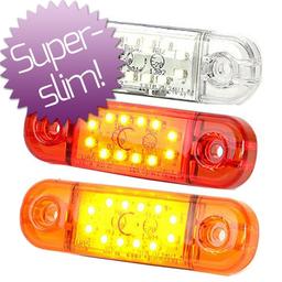 LED Positionsljus / Sidomarkering 12-24V