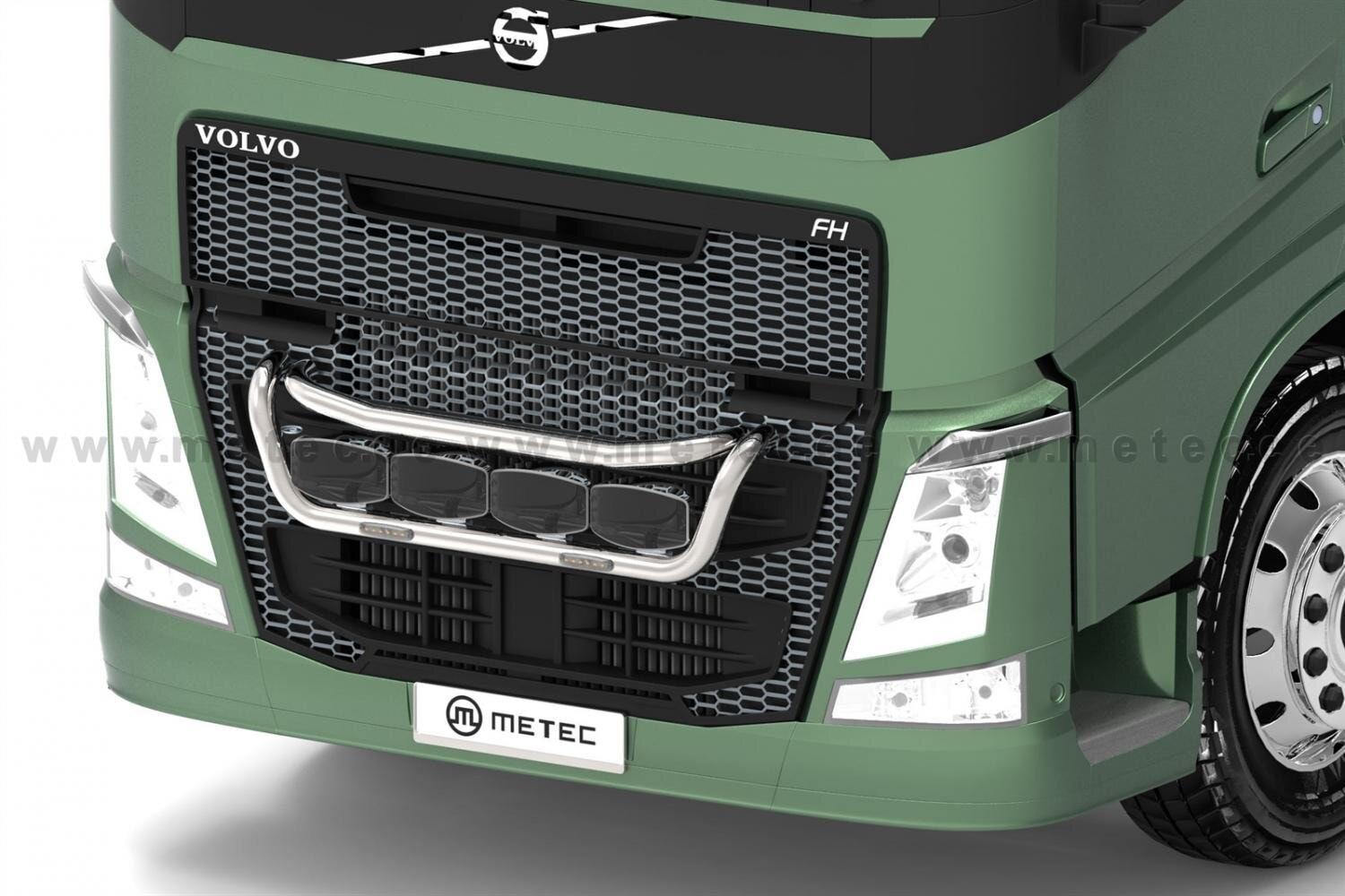 Frontbåge Tailor (Med Infällda Blixtljus) som passar Volvo FH 13+ FH4 FH5 Globetrotter & Globetrotter XL