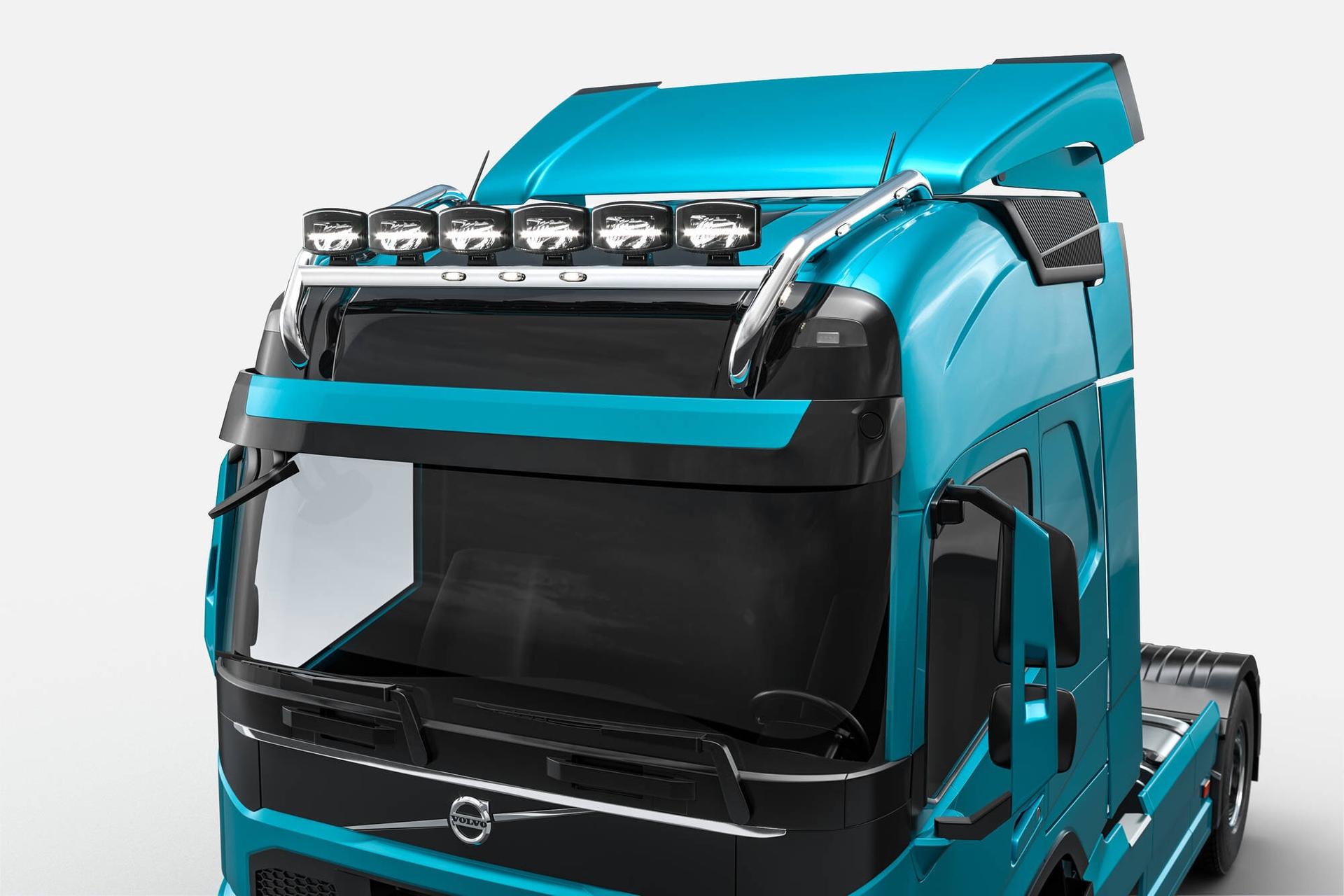 Takbåge Crossbar (Med Infällda LED-Dioder) som passar Volvo FM 20+ FM5 Globetrotter