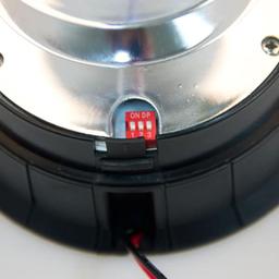 Roterende orange LED lys for takmontasje