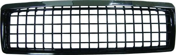 Rute grill Krom / sort som passer Volvo