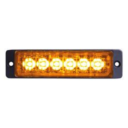 LED Blixtljus Slim Orange