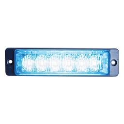 Led Salamavalo ohut Sininen 6x Led