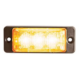 Led Salamavalo ohut Oranssi 3x Led