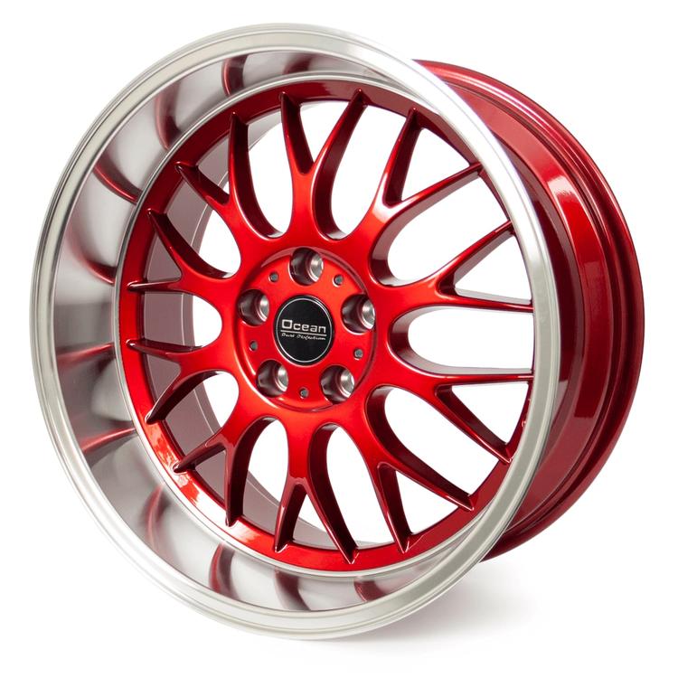Ocean DTM Platinum Red 8,5*18 5/108 ET6