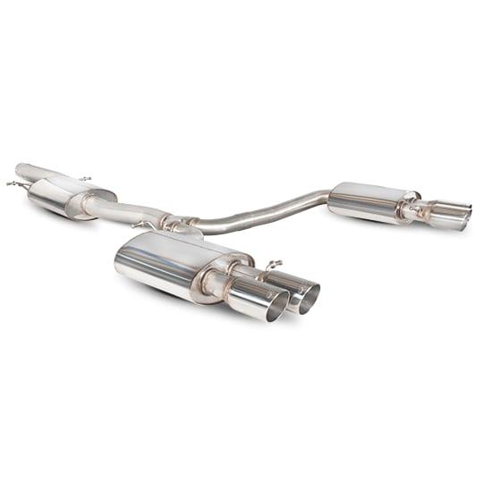 Sports exhaust Audi A4 B8 2,0TFSI 2008-2011