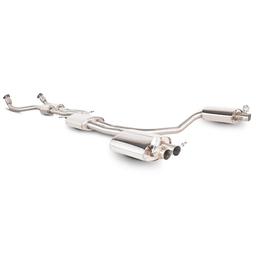 Complete Resonated Cat-Back System Inc Active Exhaust Valve Audi RS4/RS5