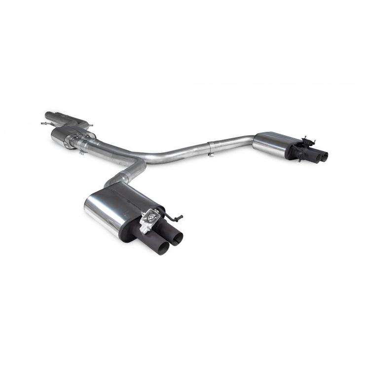 Resonated Cat-Back System - Audi RS6/RS7